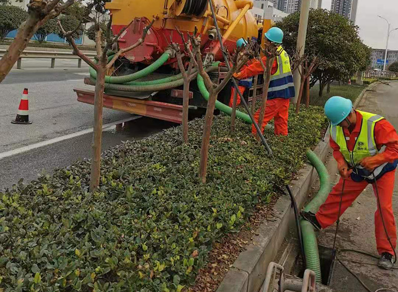 马尾市政管道清淤